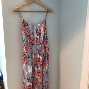Floral maxi dress